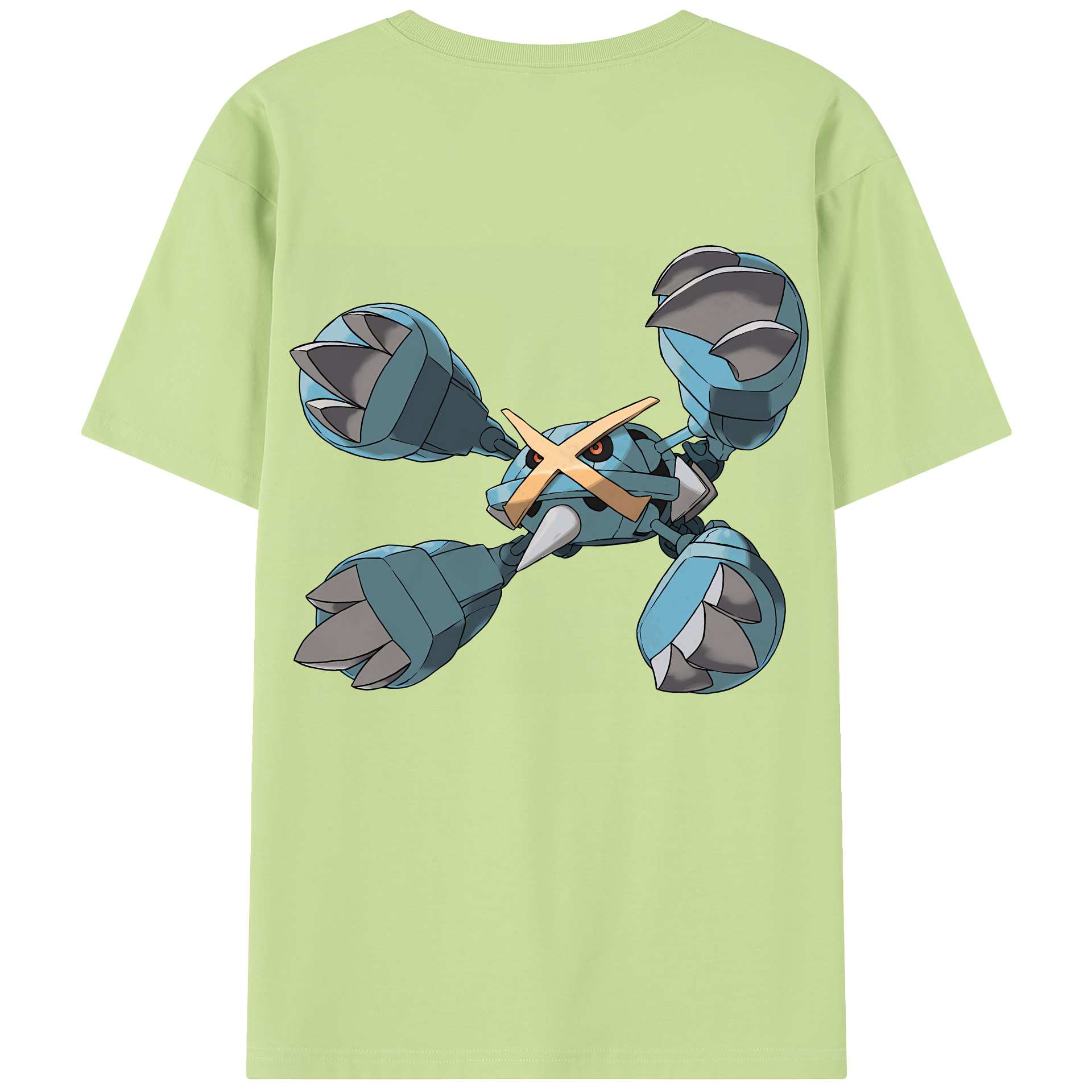 （画像用） ポケットモンスター Pokémon 綿100％半袖Tシャツ（背面プリント）